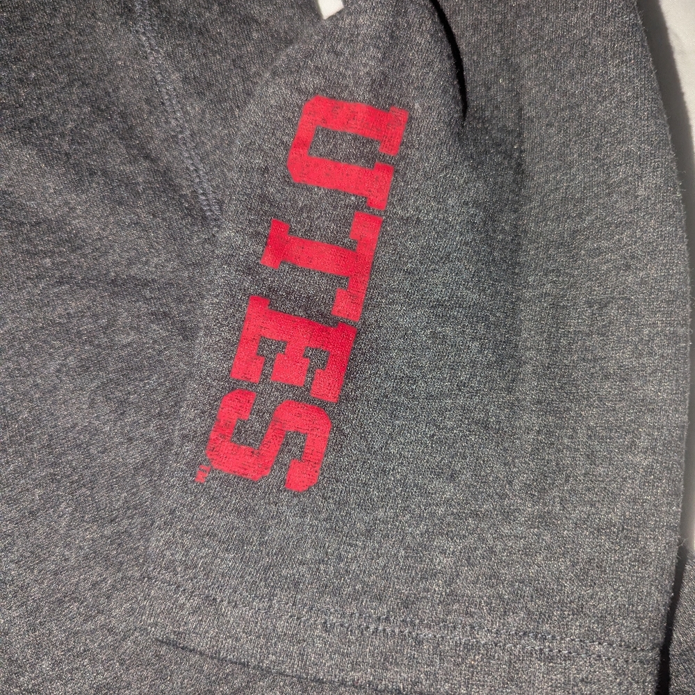 Campus Heritage Men's XXL University Of Utah Gray Long Sleeve Graphic Hoodie - Picture 2 of 6